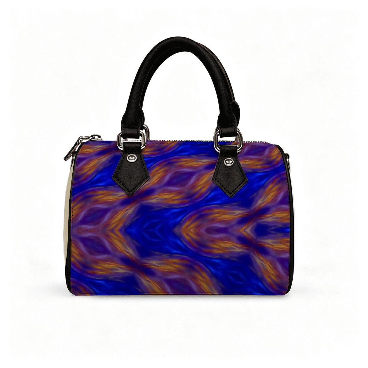 Bolso tipo barril de piel sintética, impermeable, bandolera, diseño Blazen Revo