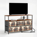 5 Drawer TV Stand Dresser Fire Dragon Design
