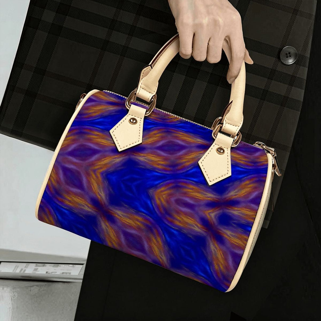 Bolso tipo barril de piel sintética, impermeable, bandolera, diseño Blazen Revo