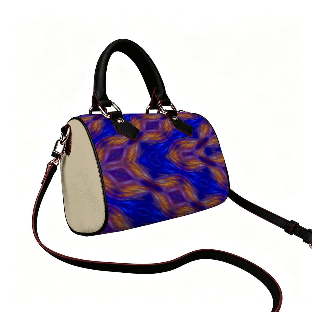 Bolso tipo barril de piel sintética, impermeable, bandolera, diseño Blazen Revo