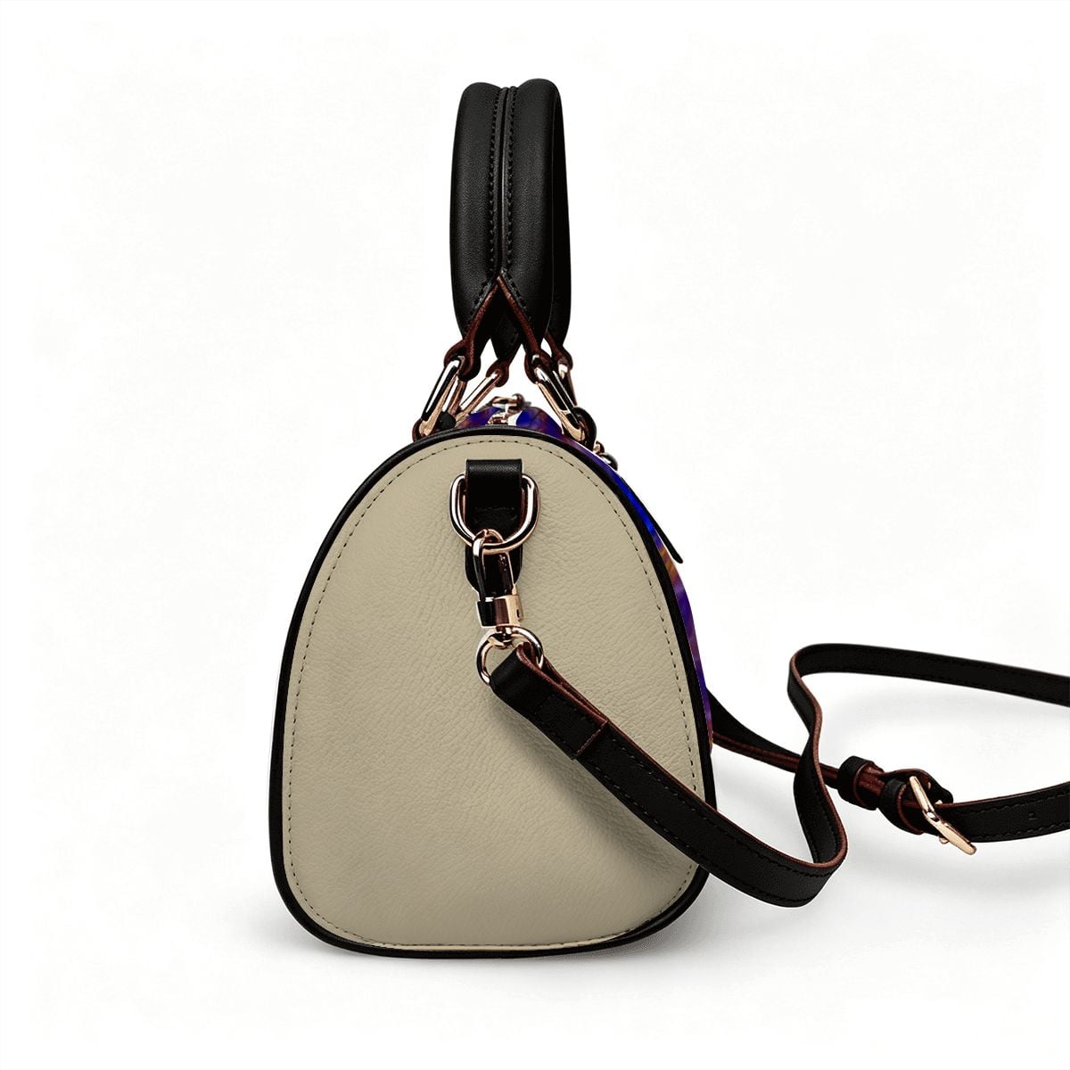 Bolso tipo barril de piel sintética, impermeable, bandolera, diseño Blazen Revo